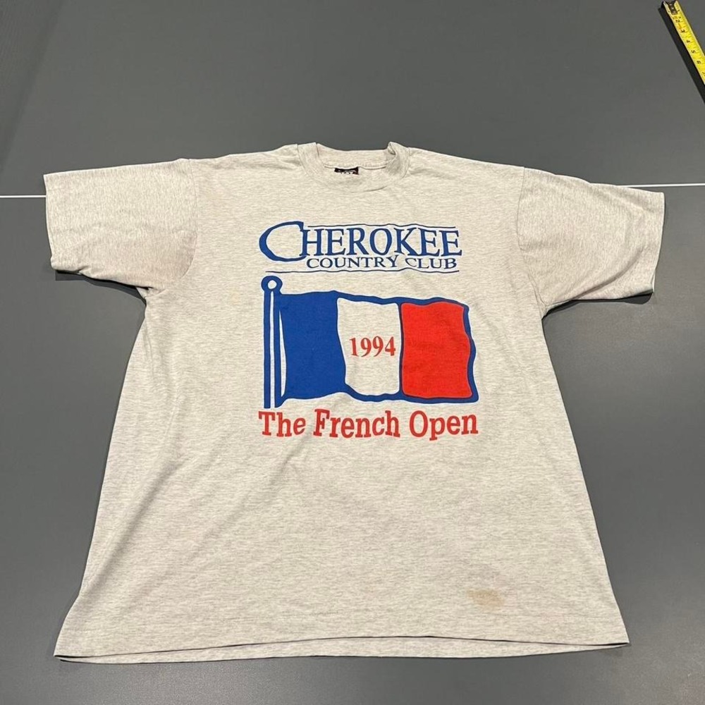 Vintage 1994 French open tennis tee  Size large